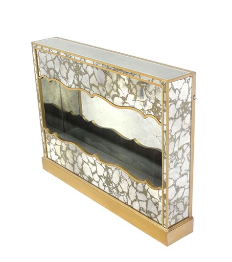 metal shadow box mirror|antique shadow boxes with mirror.